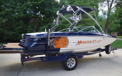 Mastercraft X2 Blue White Orange