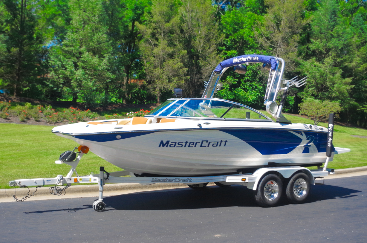 2012 White/Blue MasterCraft X2