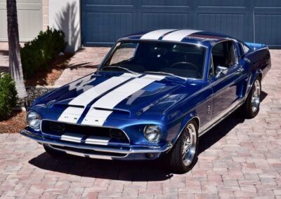 1968 Ford Shelby GT500 in Acapulco Blue