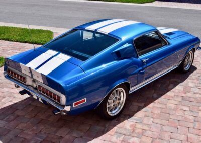 1968 Ford Shelby GT500 in Acapulco Blue