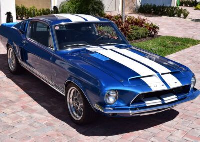 1968 Ford Shelby GT500 in Acapulco Blue