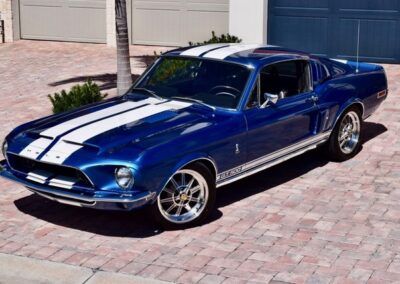 1968 Ford Shelby GT500 in Acapulco Blue